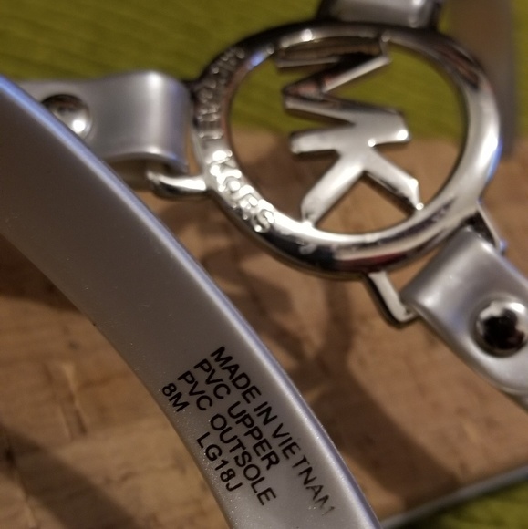 SOLD..MICHEAL KORS Cork Sandals-8 - Picture 2 of 3